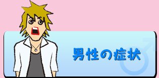 男性の発症箇所